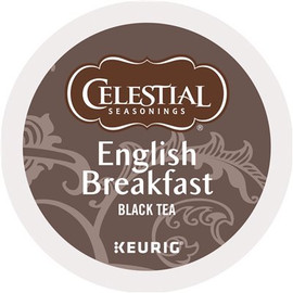 Celestial Seasonings English Breakfast Black Tea Caffeinated K-Cups (24-Box)