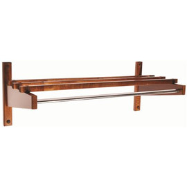 Central Specialties COAT RACK WALNUT 30"