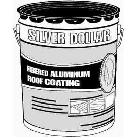 Gardner 4.75 Gal. Silver Dollar Aluminum Reflective Roof Coating