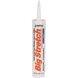 SASHCO Big Stretch 10.5 oz. White High Performance Interior Exterior Caulk