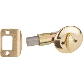 Kwikset 663 Series Polished Brass Single-Sided Deadbolt