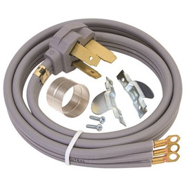 GE 50 Amp 3-Wire Range Cord with Double Female Connector