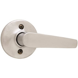 Kwikset Delta Satin Chrome Half-Dummy Door Lever