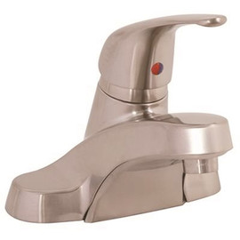 Premier Westlake 4 in. Centerset Single-Handle Bathroom Faucet with Pop-Up Assembly in Brushed Nickel