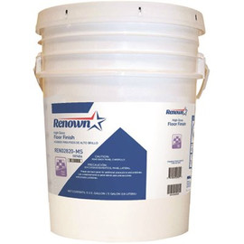 Renown High-Gloss Floor Finish, 5 Gal., 1 pail