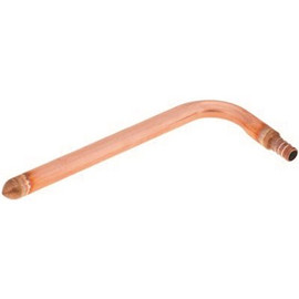 Sioux Chief 1/2 in. x 3-1/2 in. x 8 in. Copper Stub Out PEX 90-Degree Elbow