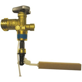 Cavagna 4.7 in. Type 1 ACME 30 lb. Cylinder Valve with Overfill Prevention Device