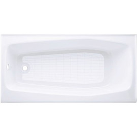 KOHLER Villager 60 in. Left-Hand Drain Rectangular Alcove Bathtub in White