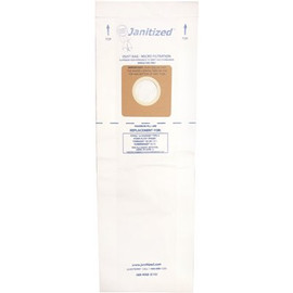 JANITIZED Vacuum Bag for Royal Type B. (10 Bags/Pack) Equivalent to 1-801406-000, 3-067247-001