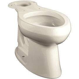 KOHLER Highline Comfort Height Elongated Toilet Bowl Only in White