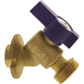 NIBCO, INC. 1/2 in. Brass Quarter-Turn Angle Sillcock