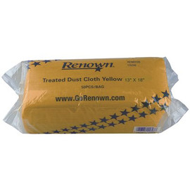 Renown DUST CLOTH TREATED 13X18 IN. YELLOW