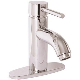 Premier Essen Single-Handle Single Hole Bathroom Faucet with Pop-Up in Chrome