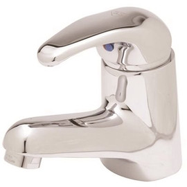 T&S Single Hole Single Handle Bathroom Faucet in Chrome