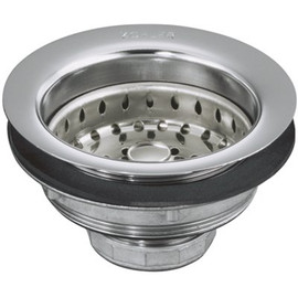 KOHLER 4-1/2 in. Sink Strainer in Polished Chrome