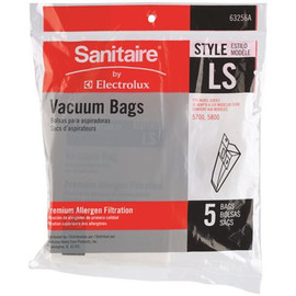 Sanitaire 1.13 Gal. Upright 5700/5800 Dust Bag (5-Pack)