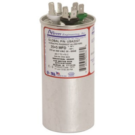 AMRAD ENGINEERING 35/5 MFD 370/440 VAC Round Motor Run Capacitor