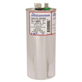 AMRAD ENGINEERING 70/7.5 MFD, 370/440 VAC Round Motor Run Capacitor