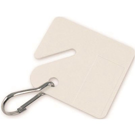 Lucky Line Products Slotted Key Tags, Numbered 121-140 (20 per Pack)