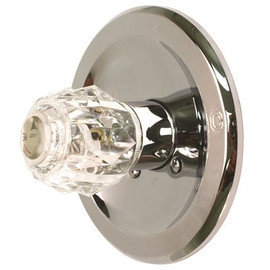 Proplus 1-Handle Tub and Shower Trim Kit in Chrome (Valve and Handles Not Included)
