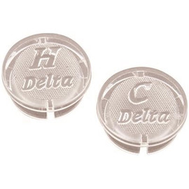 Delta 3/4 in. OD Hot and Cold Index Button Set