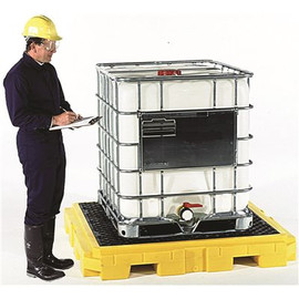 ULTRATECH INTERNATIONAL SPILL PALLET P4 PLUS W/DRAIN ULTRATECH INTERNATIONAL SPILL PALLET P4 PLUS W/DRAIN