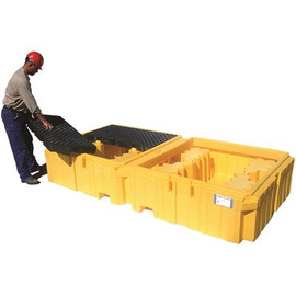 ULTRATECH INTERNATIONAL TWIN SPILL PALLET W/DRAIN