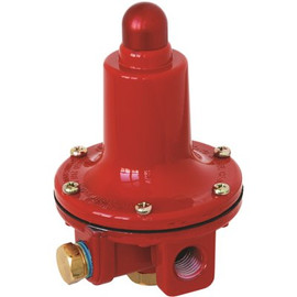MARSHALL EXCELSIOR COMPANY MEC FIXED HIGH PRESSURE REGULATOR, 40 PSI, 1/4 IN. FNPT INLET AND OUTLET