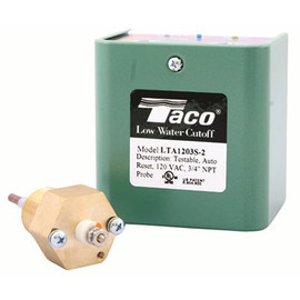 Taco 0.75 in. NPT 120-VAC Probe Type Low Water Cutoff with Auto Reset