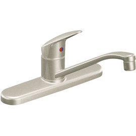 CLEVELAND FAUCET GROUP Cornerstone 1-Handle Kitchen Faucet in Stainless
