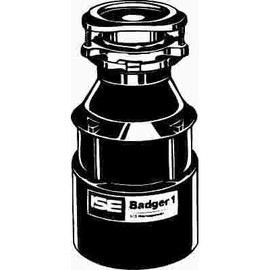 InSinkErator Badger 1 Lift & Latch Standard Series 1/3 HP Continuous Feed Garbage Disposal