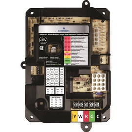 Emerson Universal Integrated Furnace Control Board and Universal Ignitor with 21D64-2 Nitride Ignitor