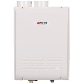 NORITZ Indoor Condensing (Direct Vent) 11.1 GPM 199,900 BTU Natural Gas, Gas Residential Tankless Water Heater