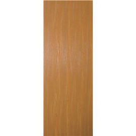 Masonite 28 in. x 80 in. Imperial Oak Textured Flush Medium Brown Hollow Core Wood Interior Door Slab