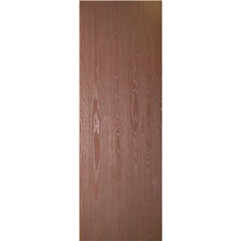 Masonite 32 in. x 80 in. Walnut Textured Flush Dark Wood Hollow Core Wood Interior Door Slab