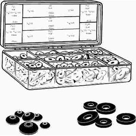 ProPlus Flat Washer Kit (200-Piece)