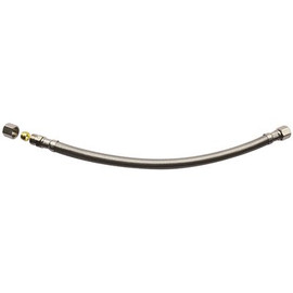 DuraPro 3/8 in. Compression x 3/8 in. Compression Delta Style x 12 in. Braided Stainless Steel Faucet Supply Line