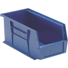 QUANTUM STORAGE SYSTEMS Ultra Stack and Hang 1.5 Gal. Storage Bin in Blue