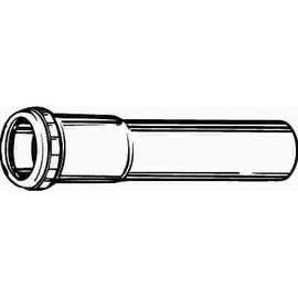 Premier 1-1/4 in. x 6 in. Brass Extension Tube with Slip Joint, Chrome, 22-Gauge