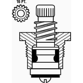 Gerber Compression Stem Assembly