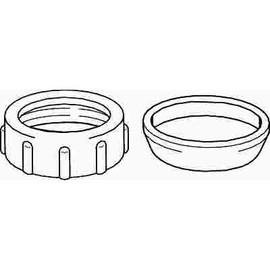 DuraPro 1-1/4 in. PVC Slip-Joint Nut and Washer DuraPro 1-1/4 in. PVC Slip-Joint Nut and Washer