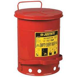 JUSTRITE MFG SAFETY CAN 6 GAL RED