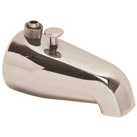ProPlus Add-On Shower Bathtub Spout with Diverter 3/4X1/2 in., Chrome