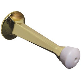 Everbilt Bright Brass Solid Door Stop