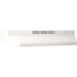 Broan-NuTone 21 in. Ductless Under Cabinet Range Hood with Light in White