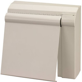 Slant/Fin Fine/Line 30 8 in. Right Valve Cover for Baseboard Heaters in Nu White Slant/Fin Fine/Line 30 8 in. Right Valve Cover for Baseboard Heaters in Nu White