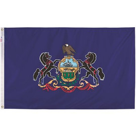 Valley Forge Flag 3 ft. x 5 ft. Nylon Pennsylvania State Flag