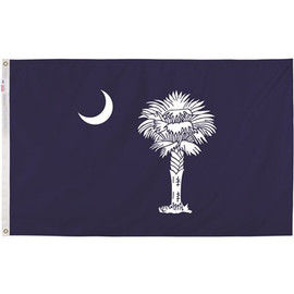 Valley Forge Flag 3 ft. x 5 ft. Nylon South Carolina State Flag