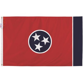 Valley Forge Flag 3 ft. x 5 ft. Nylon Tennessee State Flag