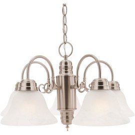 Design House Millbridge 5-Light Satin Nickel Chandelier